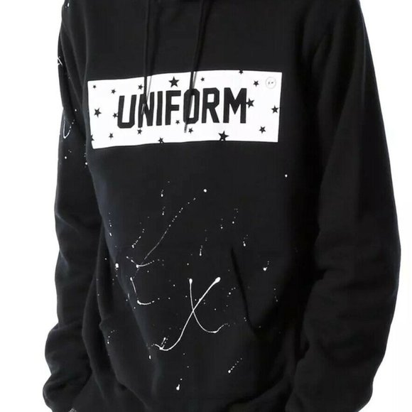UNIFORM EXPERIMENT Drip Star Logo Pullover Hoodie - Picture 7 of 10